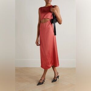 LouLou Studio Company Satin Cutout Dress